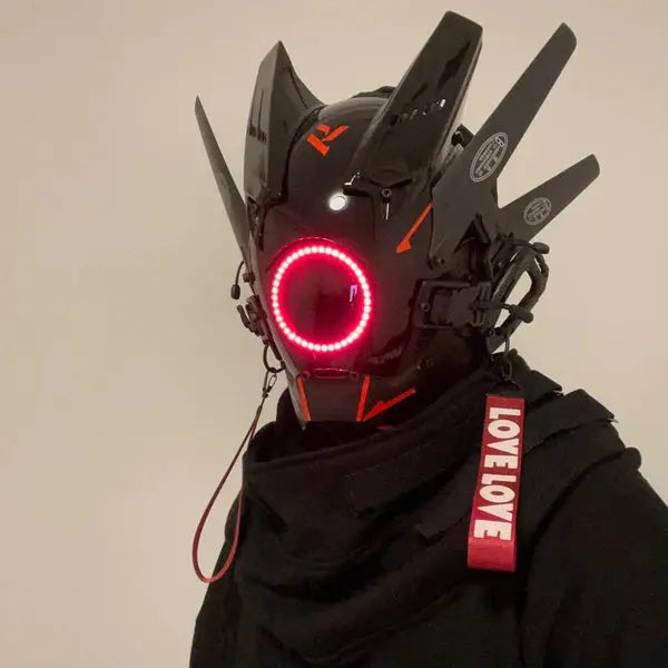 Cyberpunk Helmet — Circle of Infinity Veyra