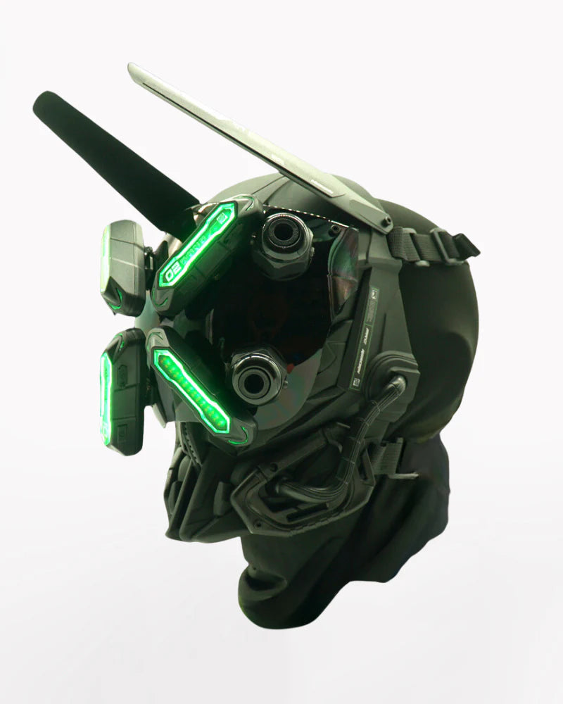 CyberReaper Tactical Mask — Sci-Fi Battle Gear Original Design