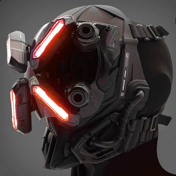 CyberReaper Tactical Mask — Sci-Fi Battle Gear FOCKSHOP
