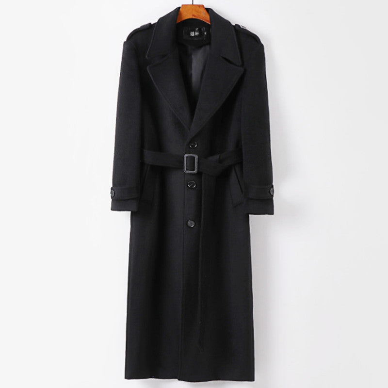 Nordic Wool Long Coat – Classic Winter Edition Veyra