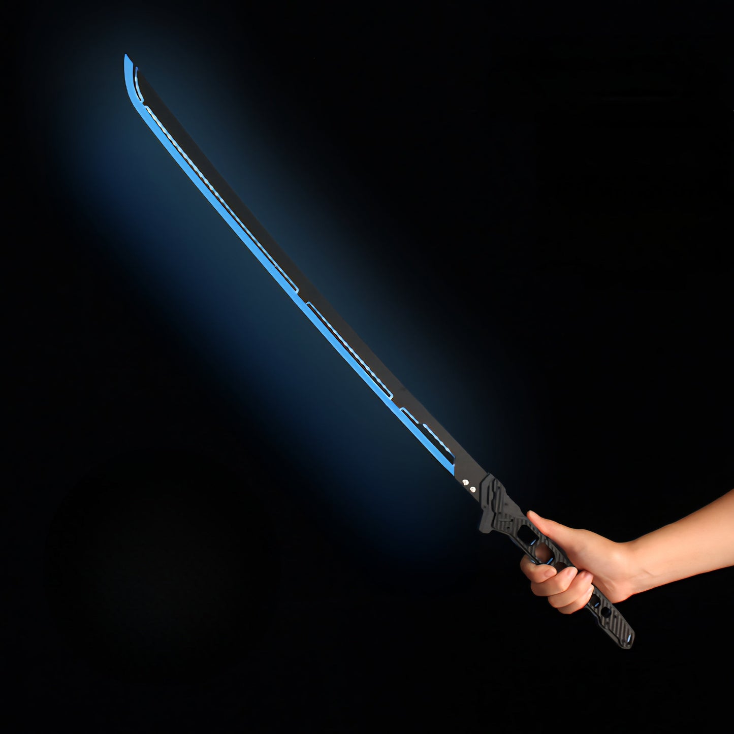 Cyberpunk Energy Katana β LED Rechargeable Samurai Blade Prop Veyra