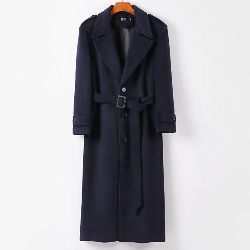 Nordic Wool Long Coat – Classic Winter Edition Veyra