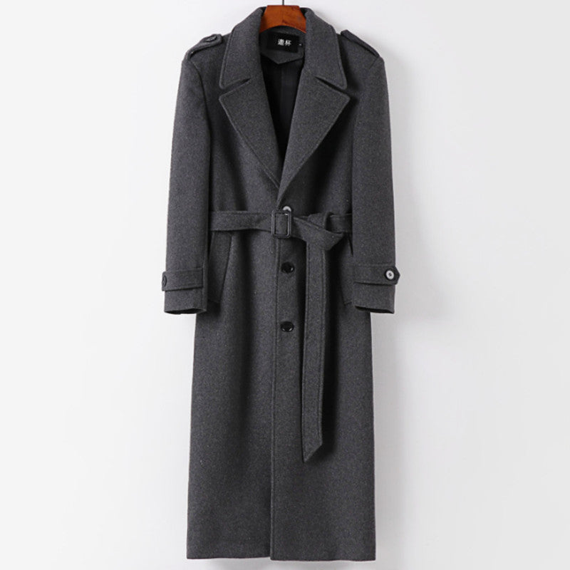 Nordic Wool Long Coat – Classic Winter Edition Veyra