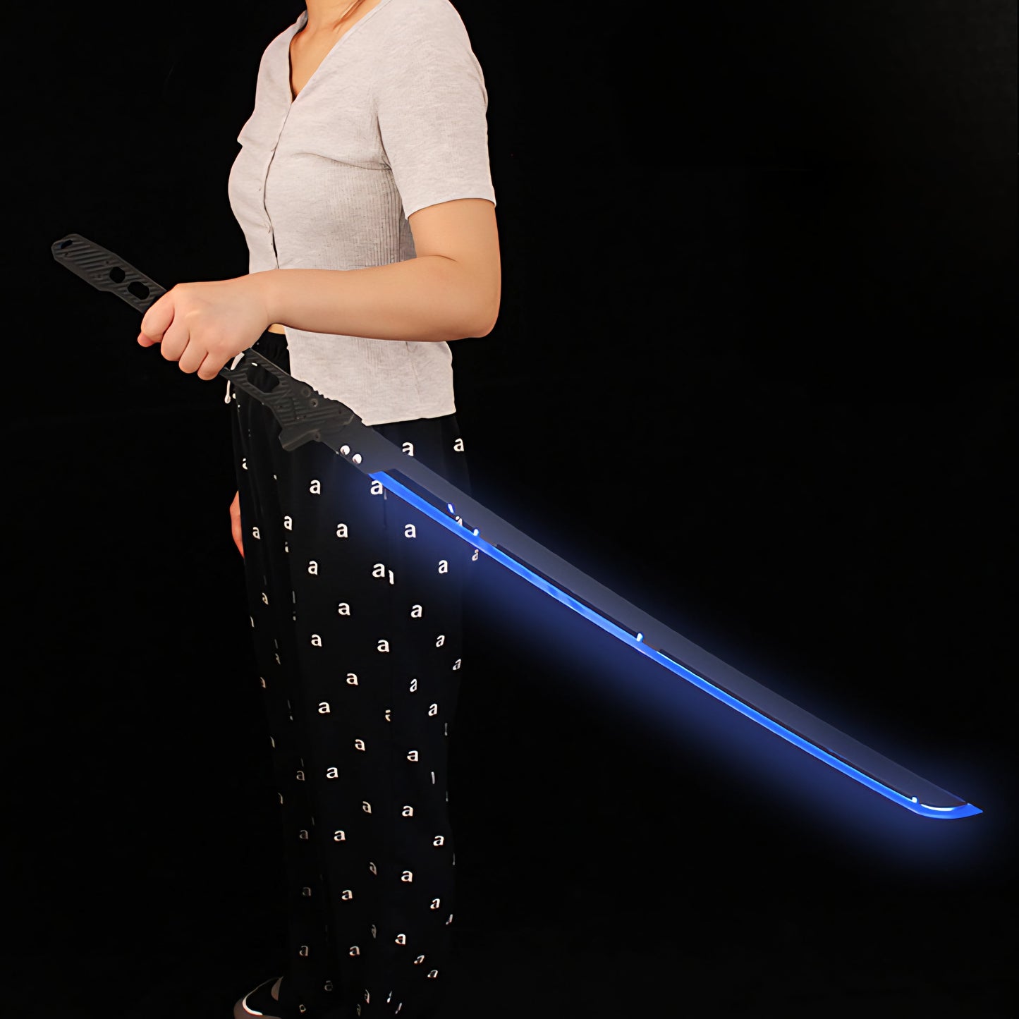 Cyberpunk Energy Katana β LED Rechargeable Samurai Blade Prop linsstore