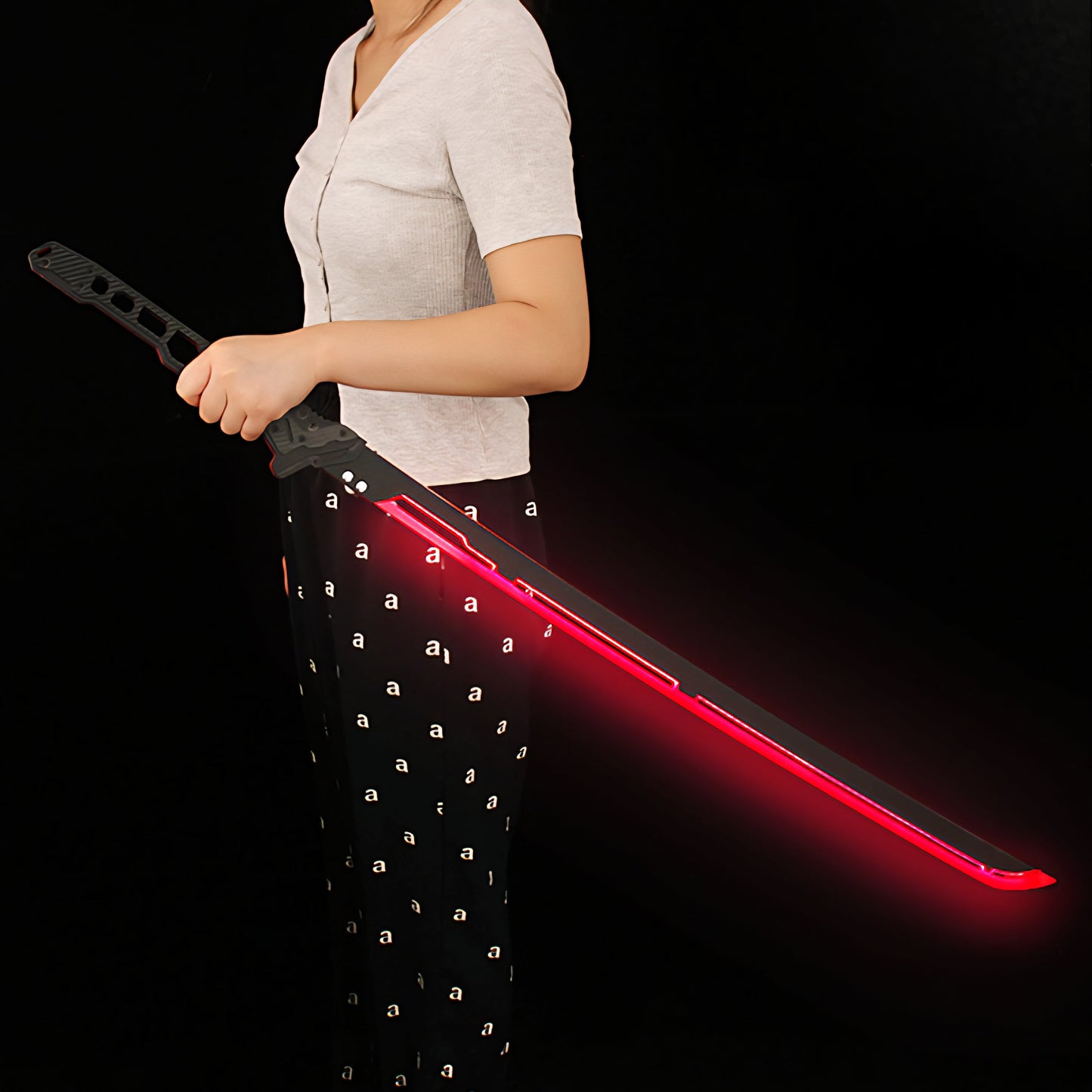 Cyberpunk Energy Katana β LED Rechargeable Samurai Blade Prop linsstore