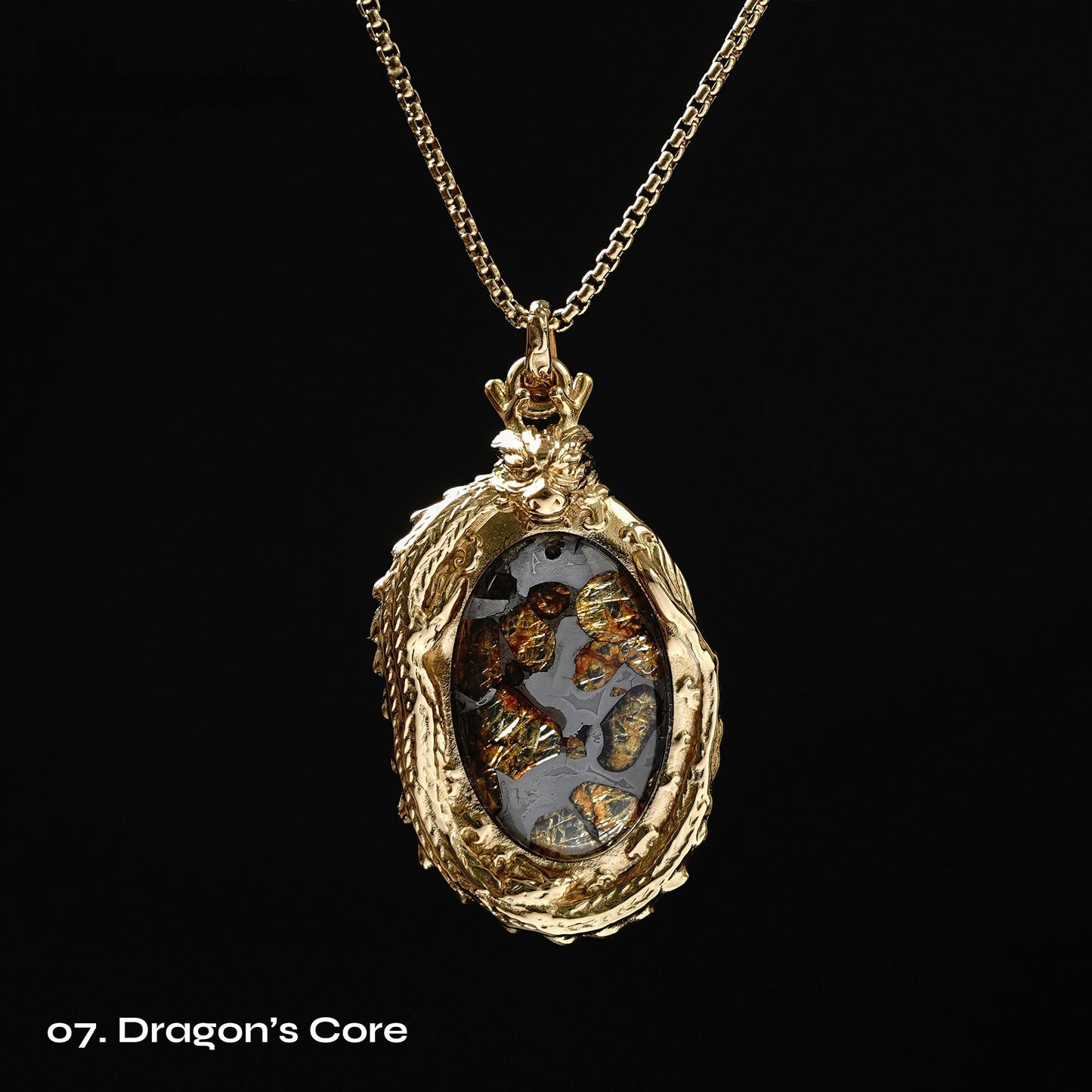 Celestial Relic Necklace – Genuine Sericho Meteorite in Sterling Silver Original Design