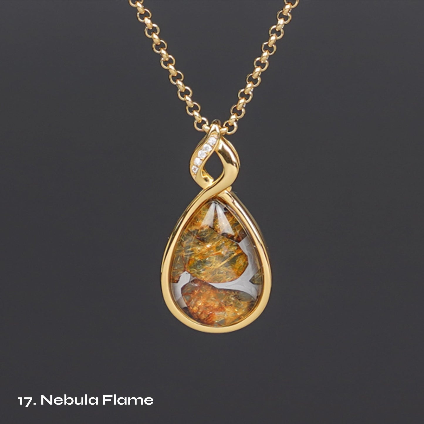 Celestial Relic Necklace – Genuine Sericho Meteorite in Sterling Silver Original Design