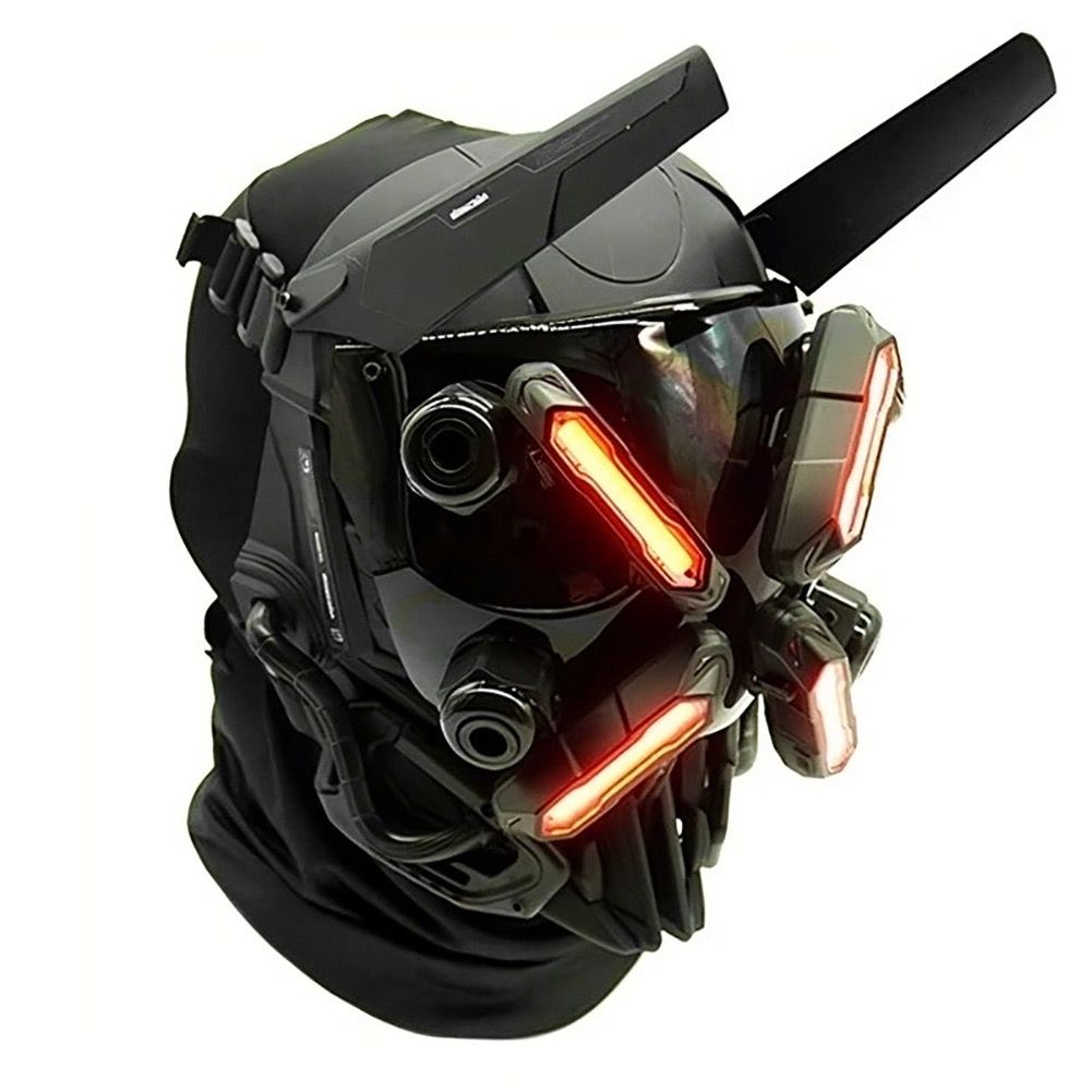 CyberReaper Tactical Mask — Sci-Fi Battle Gear Original Design
