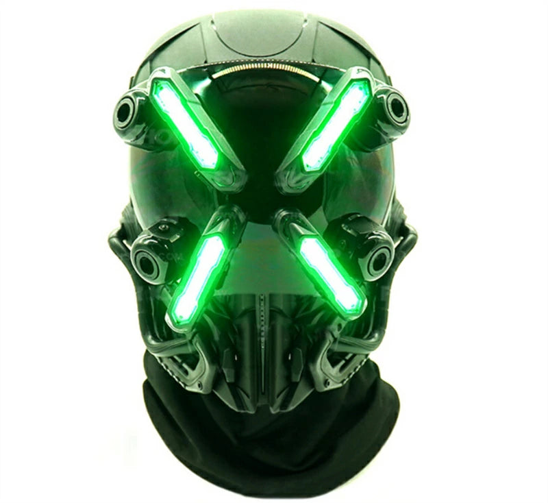 CyberReaper Tactical Mask — Sci-Fi Battle Gear Original Design