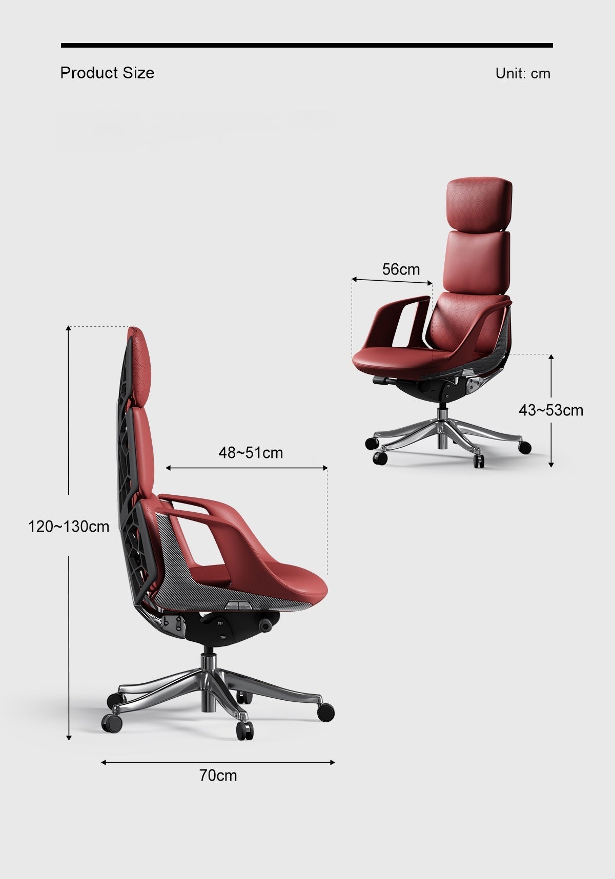 Spider Web Ergonomic Chair – Luxury Boss Office Seat linsstore