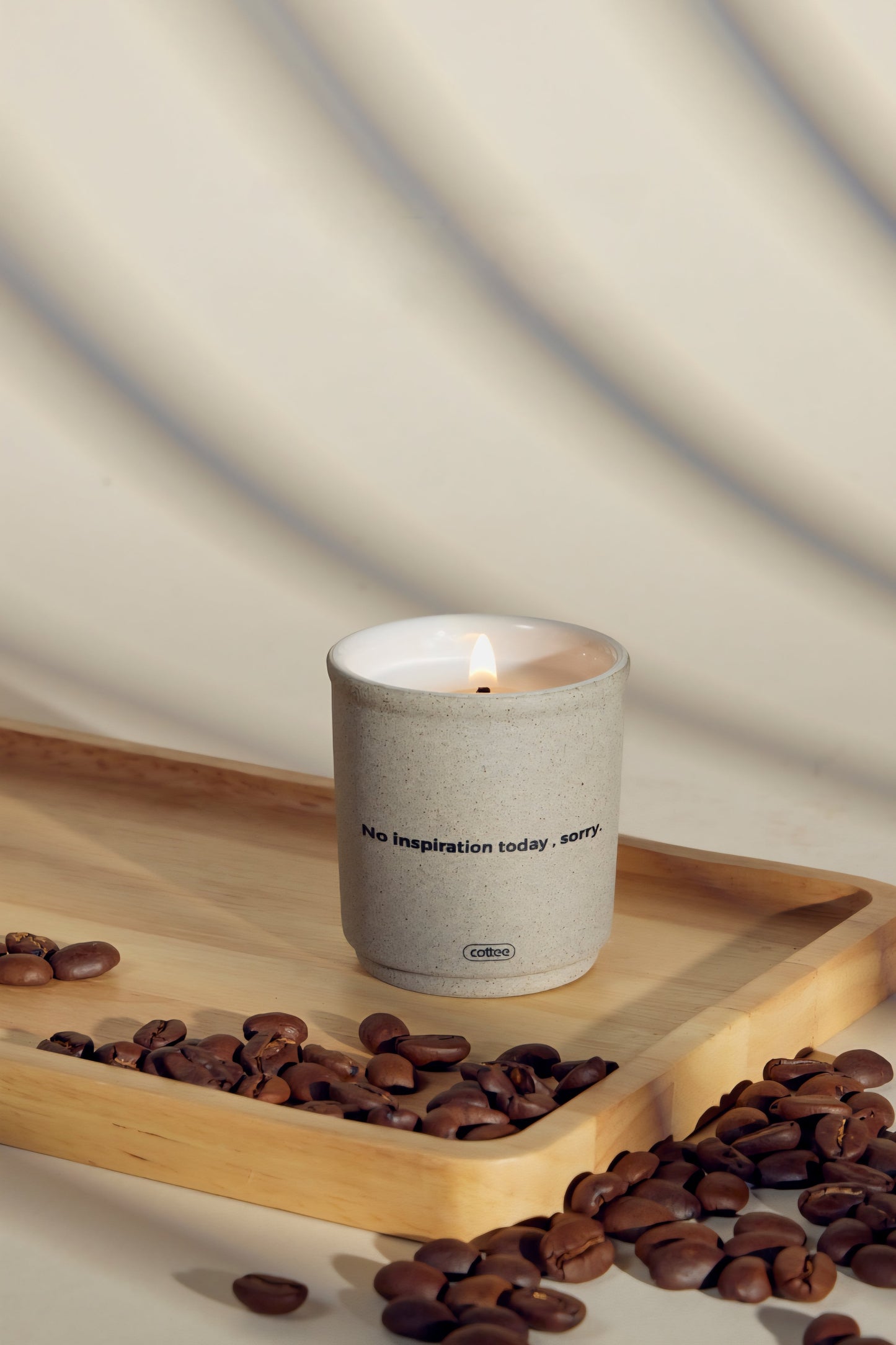 Take Away Ceramic Scented Candle – Café-Inspired Gift Edition Veyra