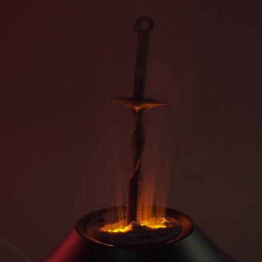 Coiled Sword Bonfire USB Humidifier & Lamp Veyra