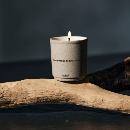 Take Away Ceramic Scented Candle – Café-Inspired Gift Edition Veyra