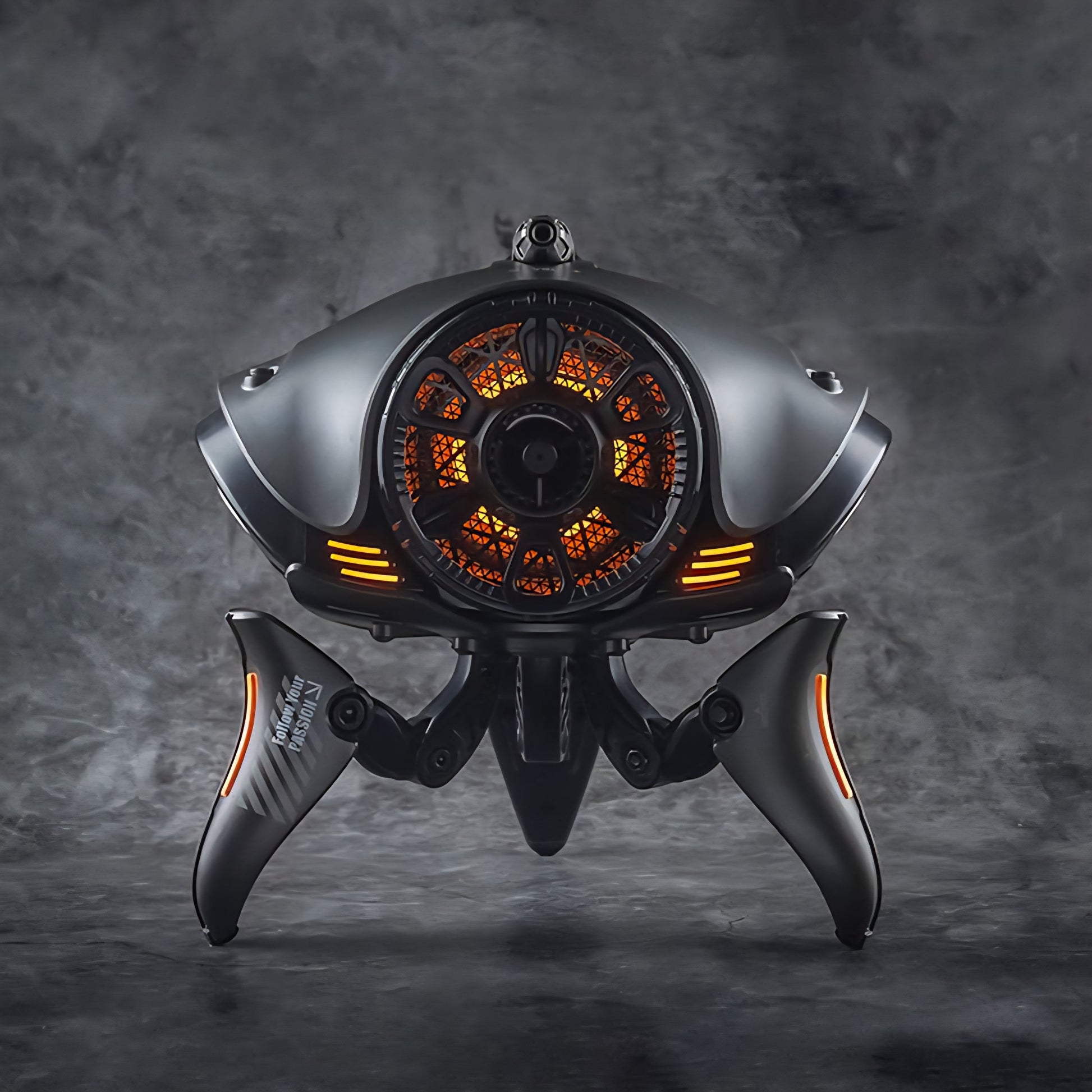 Alien Invasion X — Cyberpunk Bluetooth Subwoofer Speaker Original Design