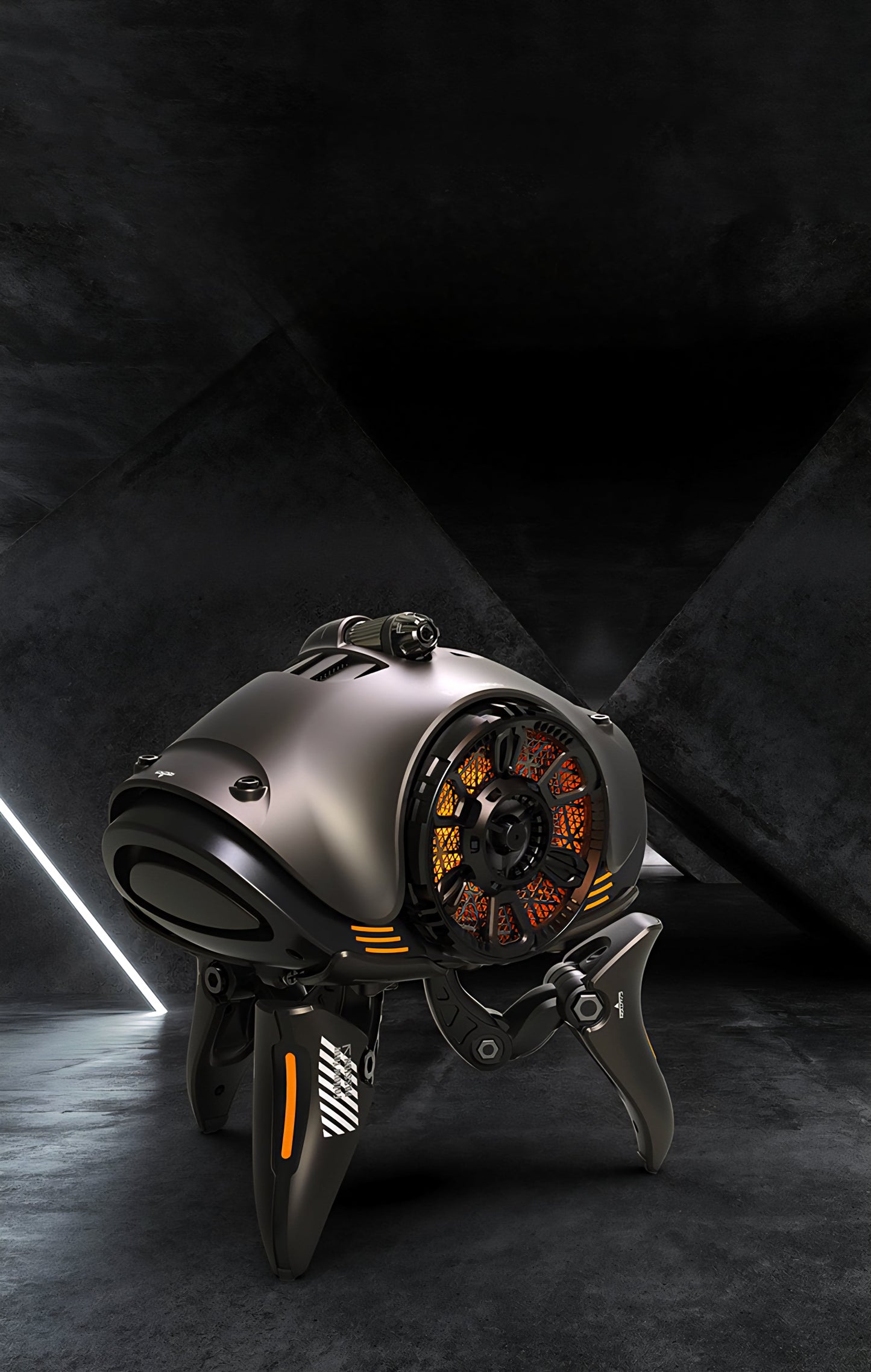 Alien Invasion X — Cyberpunk Bluetooth Subwoofer Speaker Original Design