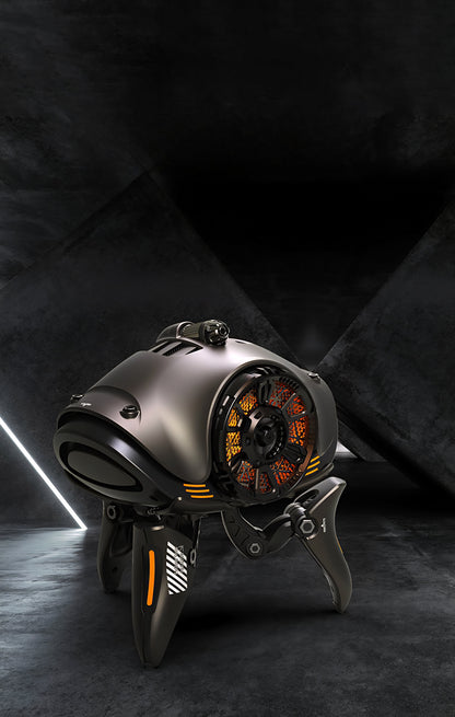 Alien Invasion X — Cyberpunk Bluetooth Subwoofer Speaker Original Design
