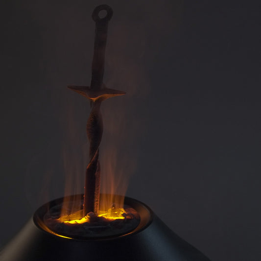 Coiled Sword Bonfire USB Humidifier & Lamp Veyra