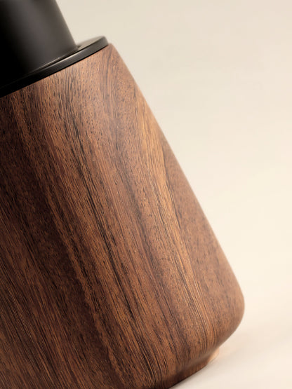 Walnut Luxe Foam Pump Bottle – Premium Soap & Shampoo Dispenser Veyra