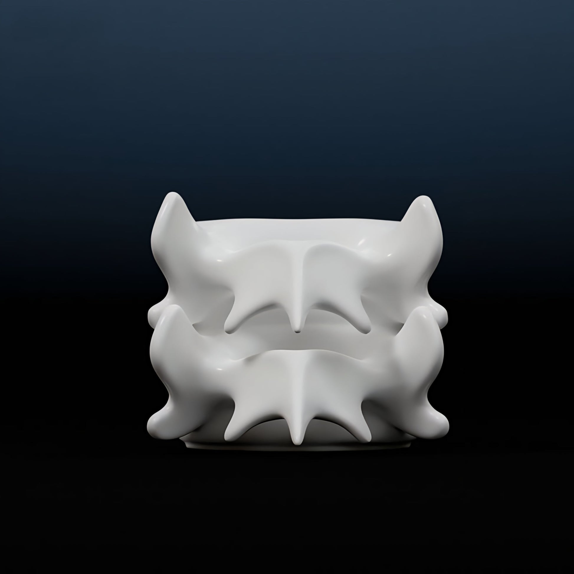 Spine Mug – Ceramic Vertebrae Coffee Cup Original Design