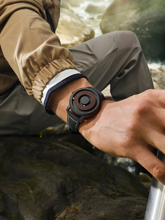 EUTOUR Magnetic Wooden Watch Veyra Imports