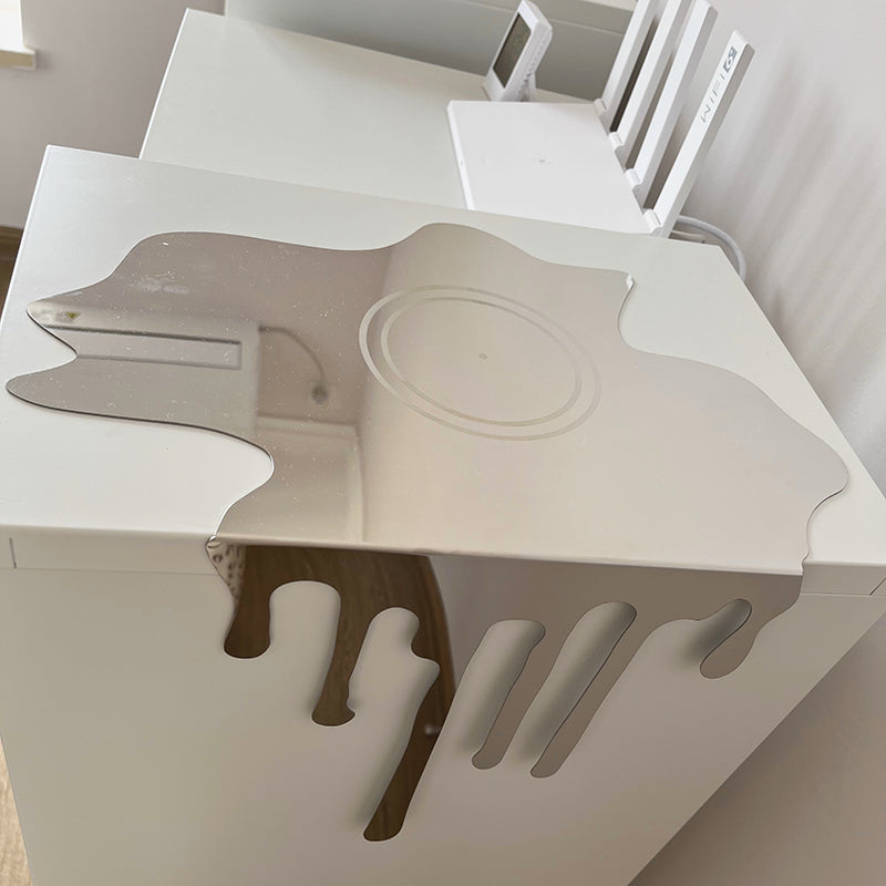 Liquid Illusion – Stainless Steel Drip Sculpture Veyra