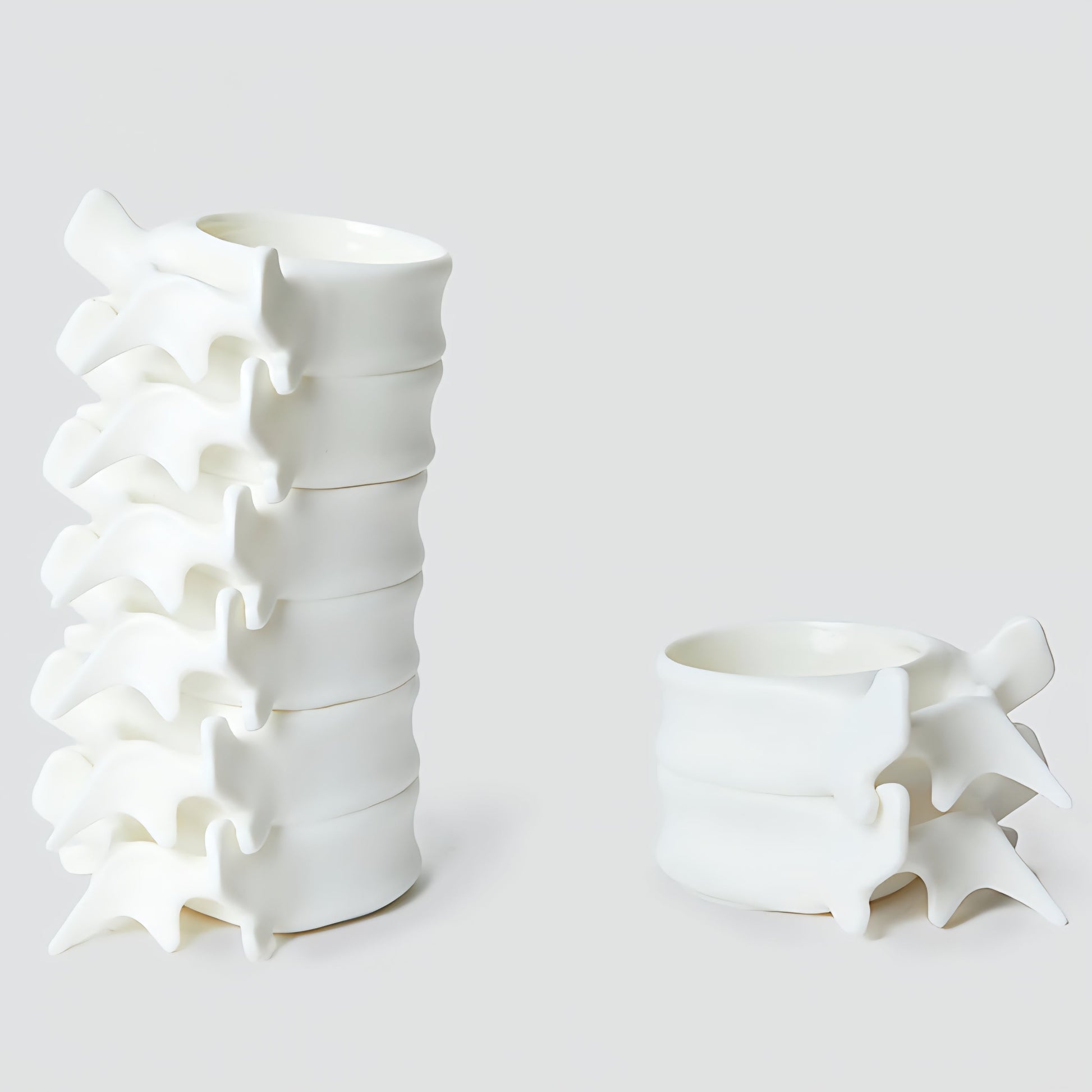 Spine Mug – Ceramic Vertebrae Coffee Cup Original Design
