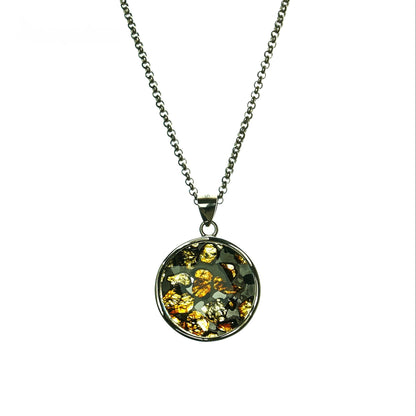 Celestial Relic Necklace – Genuine Sericho Meteorite in Sterling Silver Original Design