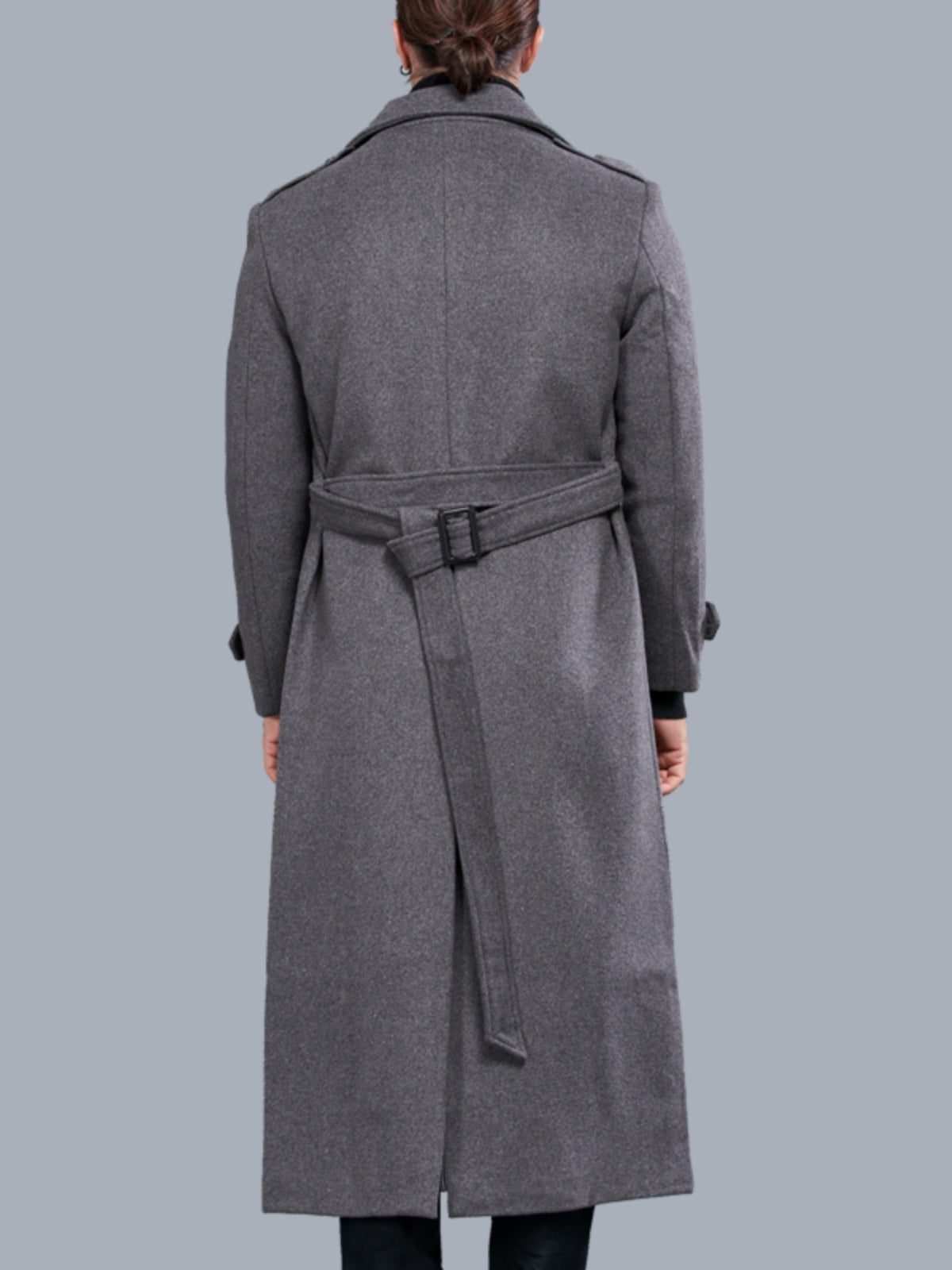 Nordic Wool Long Coat – Classic Winter Edition Veyra