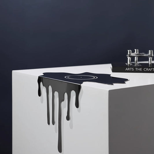 Liquid Illusion – Stainless Steel Drip Sculpture Veyra