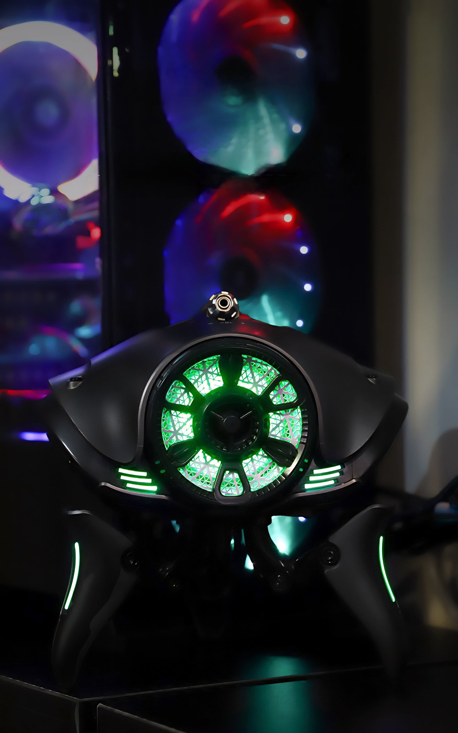 Alien Invasion X — Cyberpunk Bluetooth Subwoofer Speaker Original Design