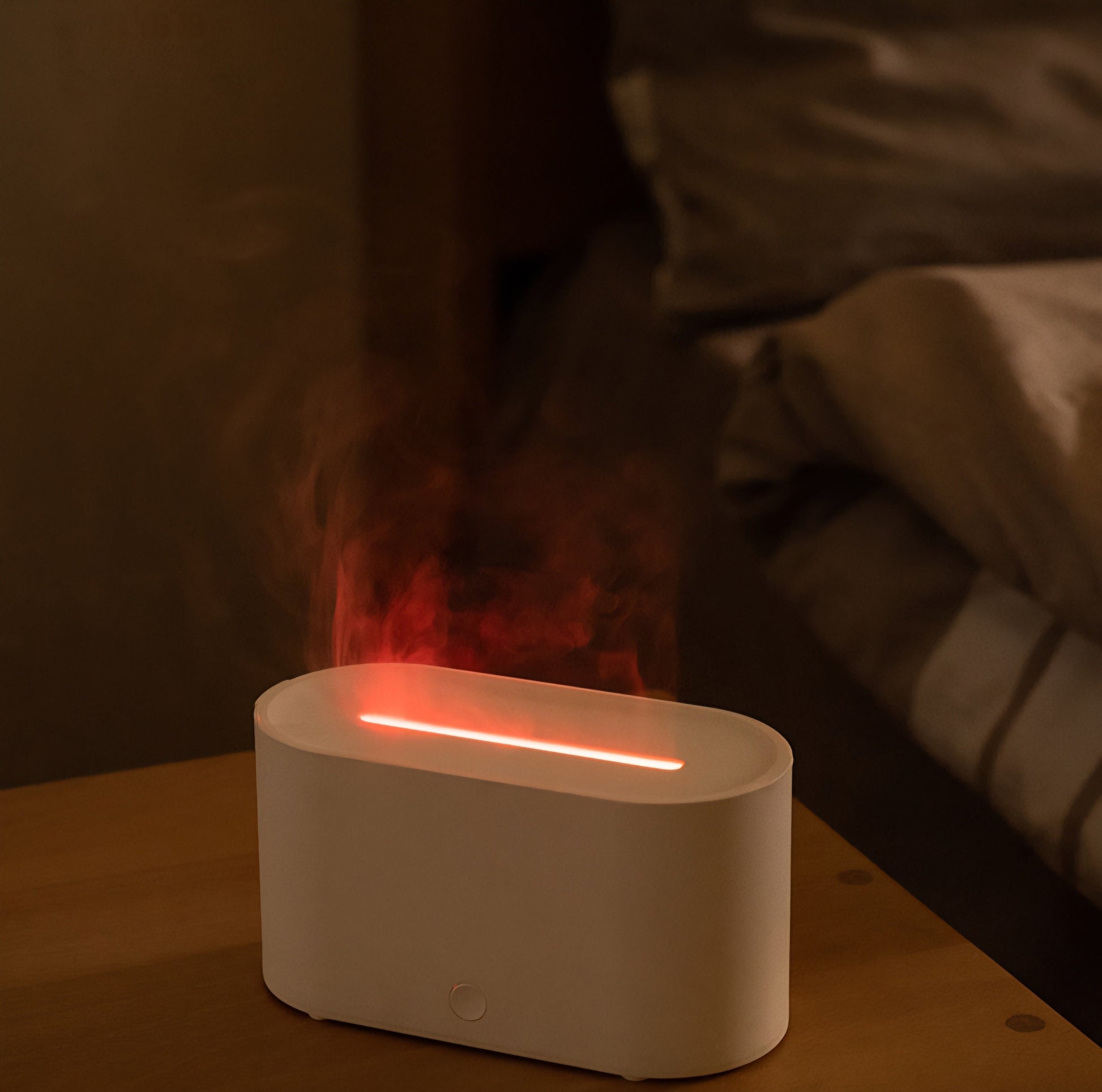 LuminFlame™ – 7-Color Fire Mist Humidifier Veyra