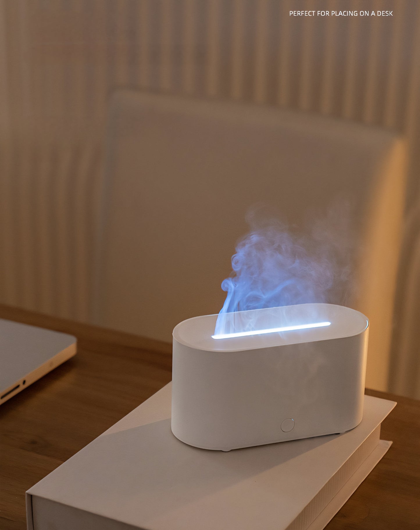 LuminFlame™ – 7-Color Fire Mist Humidifier Veyra