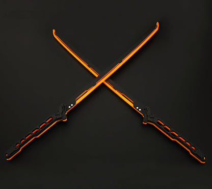 Cyberpunk Energy Katana – LED Rechargeable Samurai Blade Prop linsstore
