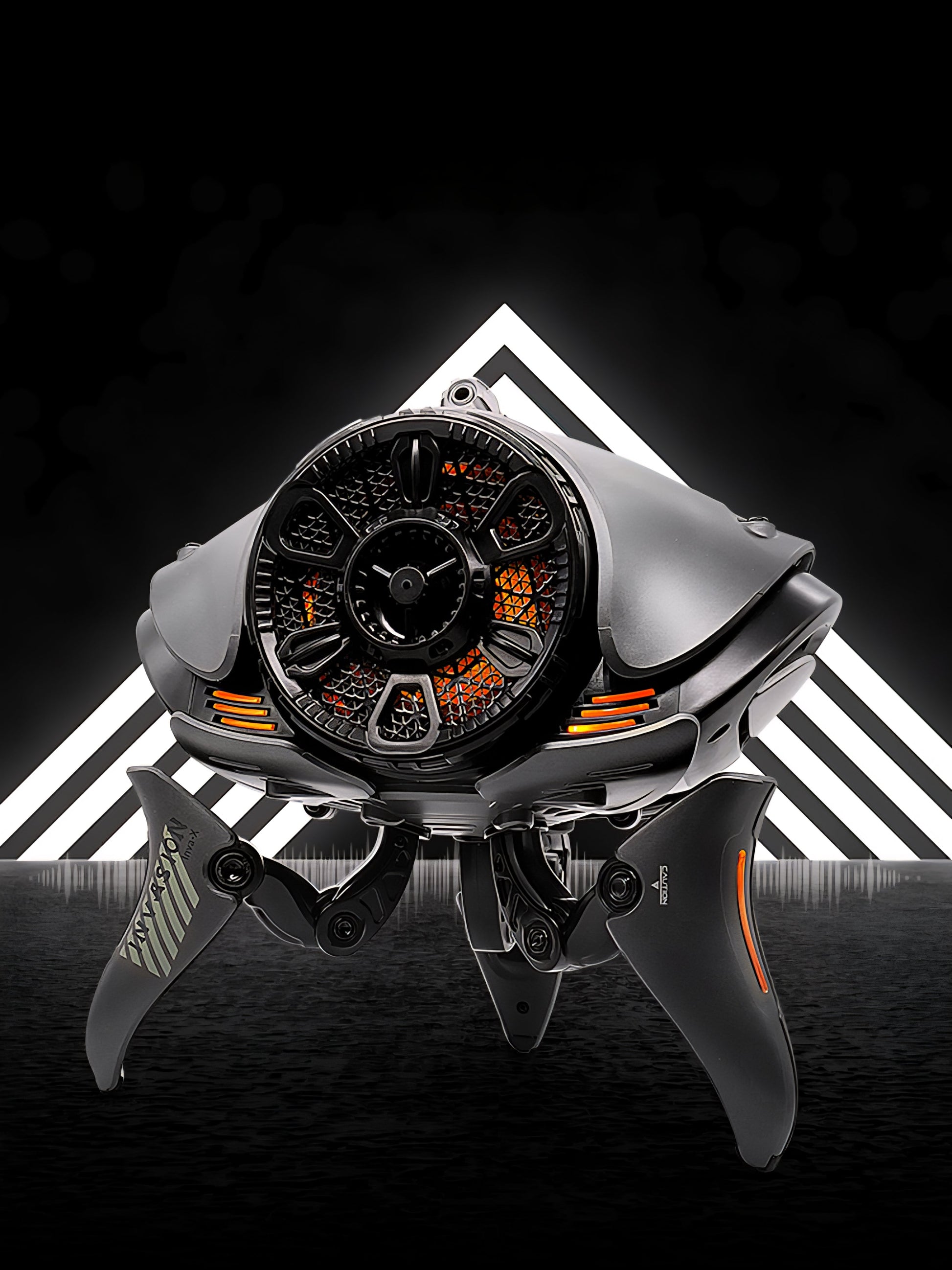 Alien Invasion X — Cyberpunk Bluetooth Subwoofer Speaker Original Design