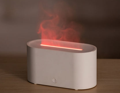 LuminFlame™ – 7-Color Fire Mist Humidifier Veyra