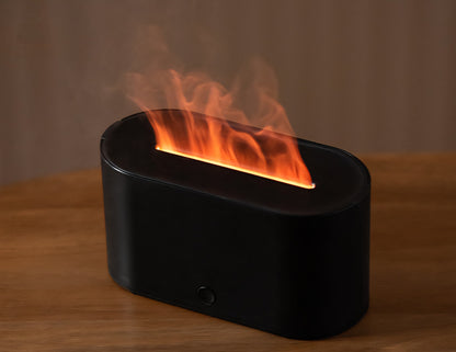 LuminFlame™ – 7-Color Fire Mist Humidifier Veyra