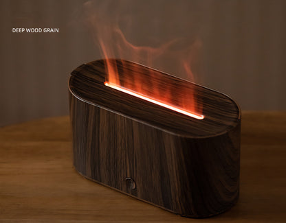 LuminFlame™ – 7-Color Fire Mist Humidifier Veyra