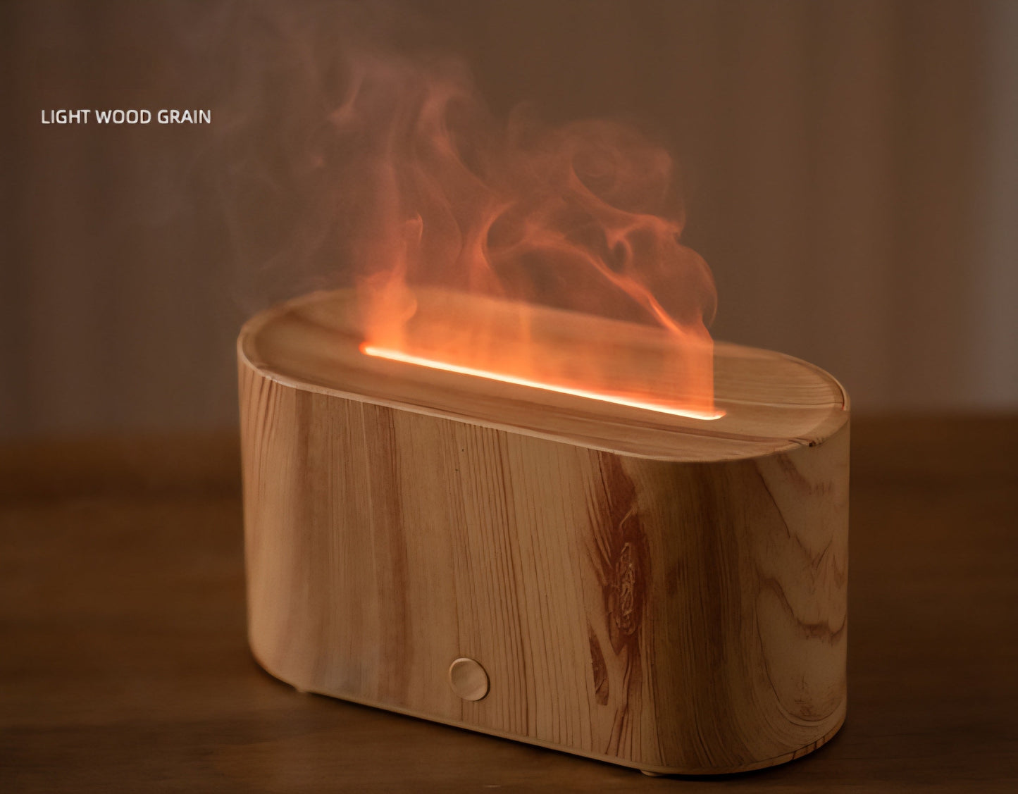 LuminFlame™ – 7-Color Fire Mist Humidifier Veyra