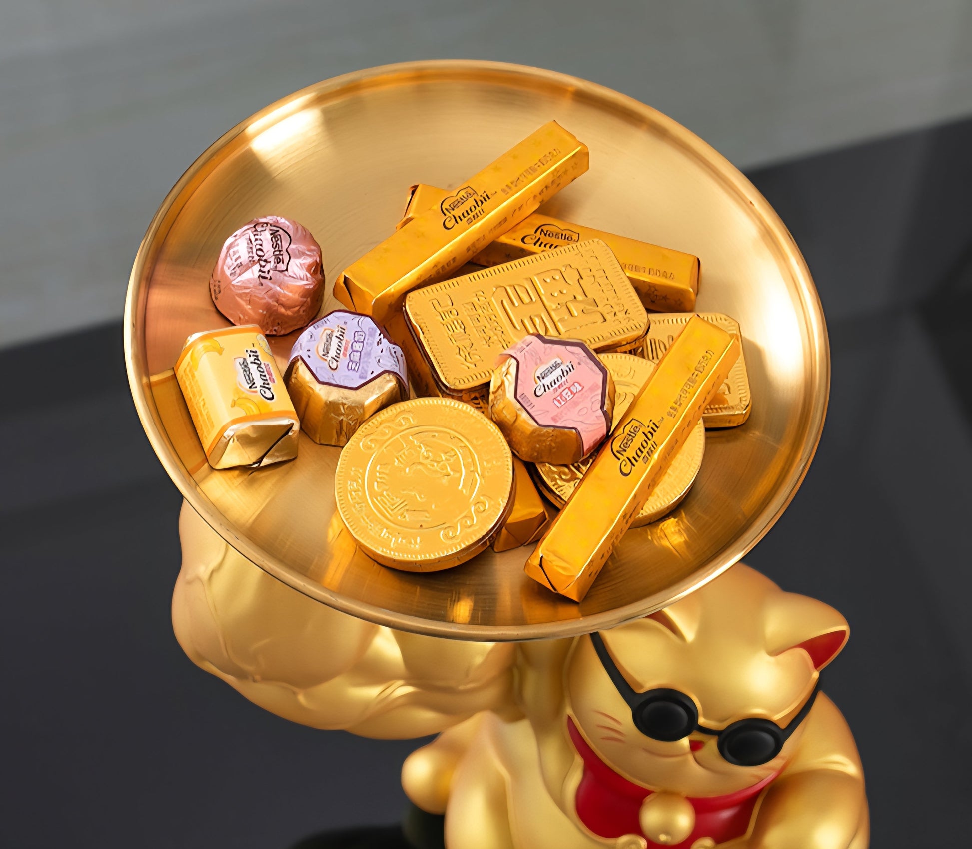 Fortune Power Cat – Muscle Lucky Cat Original Design