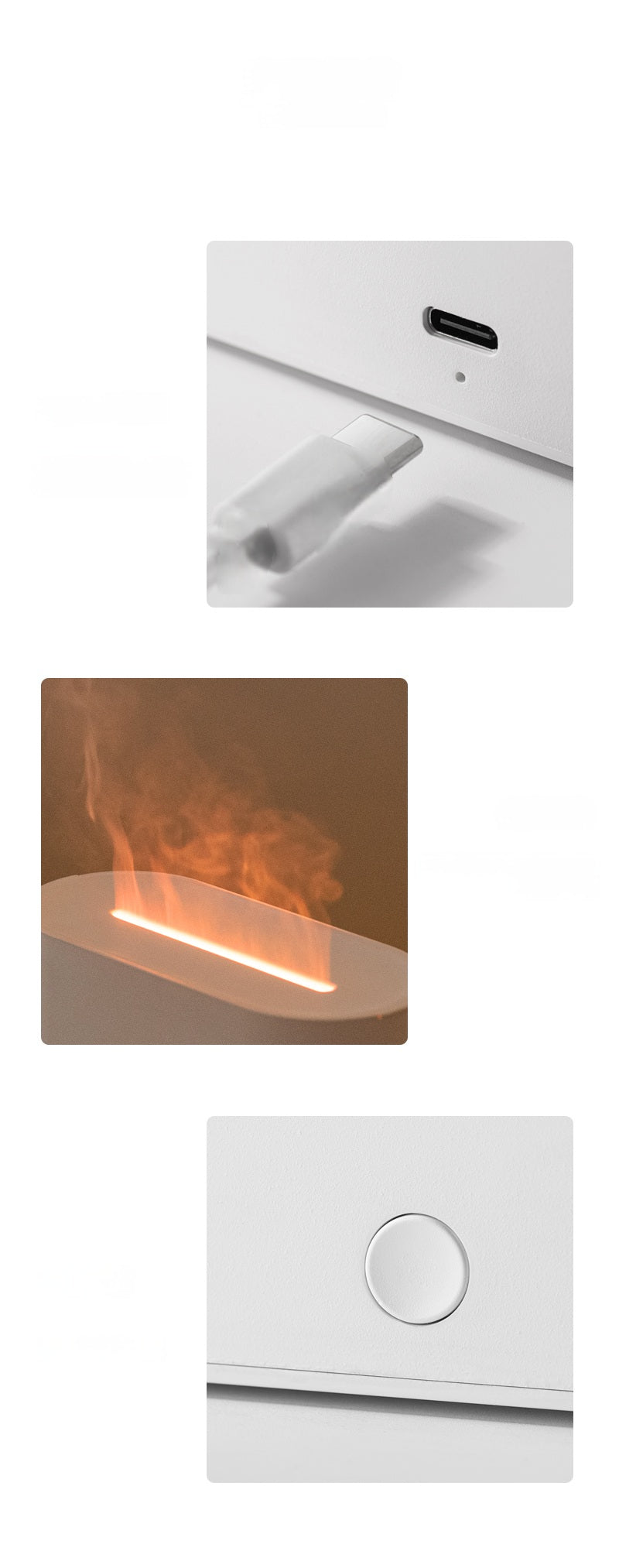 LuminFlame™ – 7-Color Fire Mist Humidifier Veyra