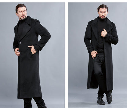 Nordic Wool Long Coat – Classic Winter Edition Veyra