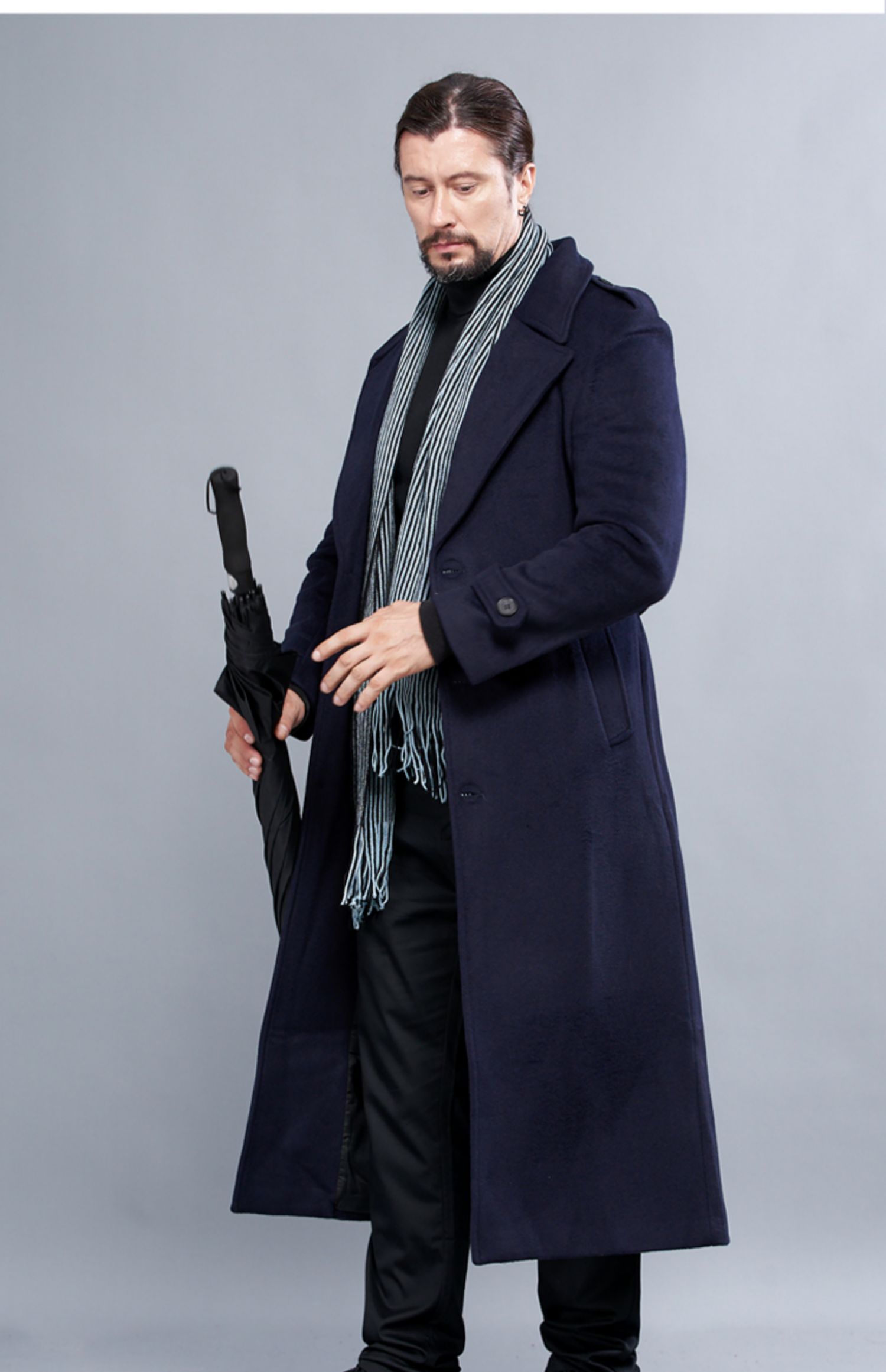 Nordic Wool Long Coat – Classic Winter Edition Veyra