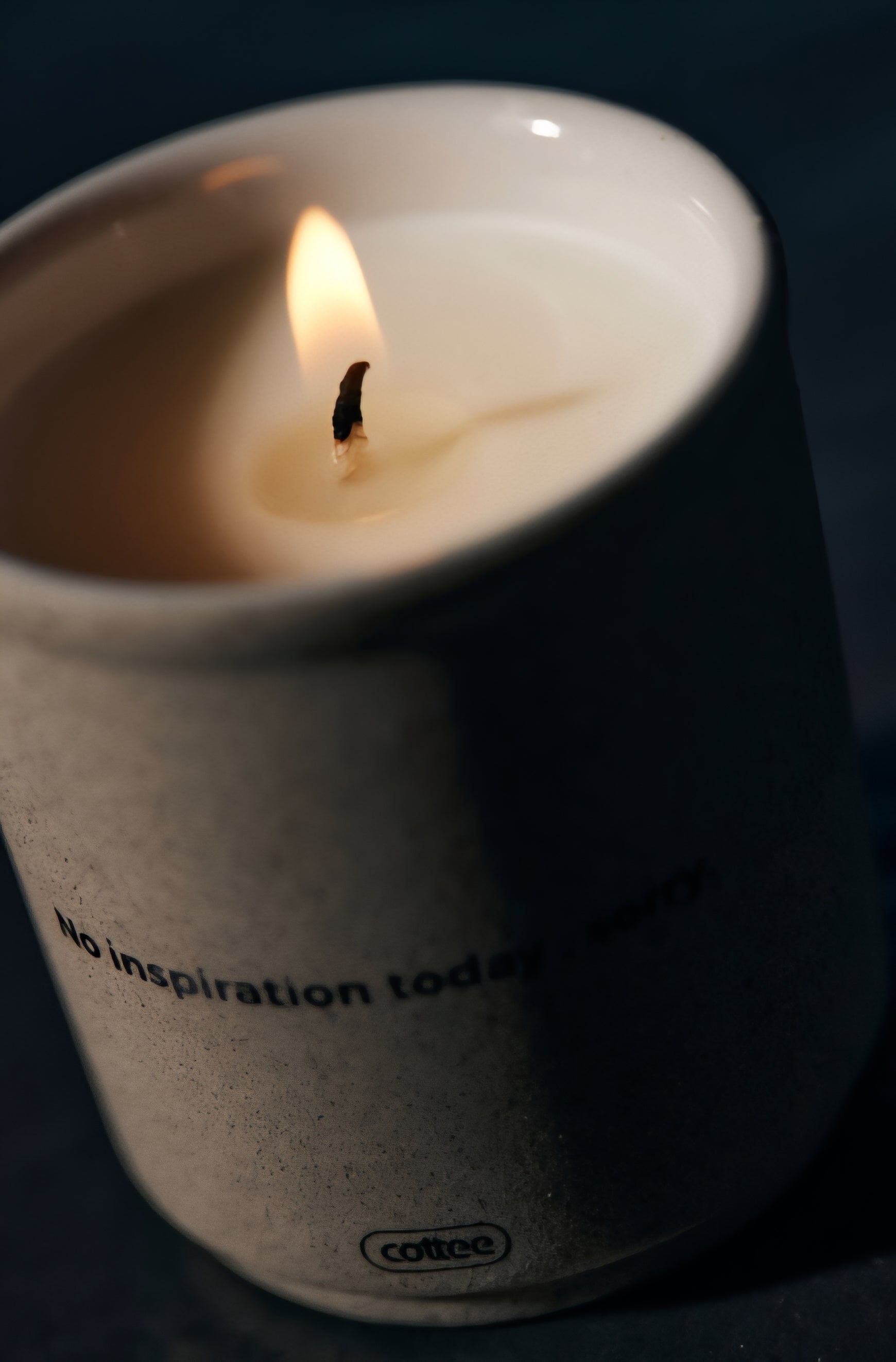 Take Away Ceramic Scented Candle – Café-Inspired Gift Edition Veyra