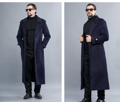 Nordic Wool Long Coat – Classic Winter Edition Veyra