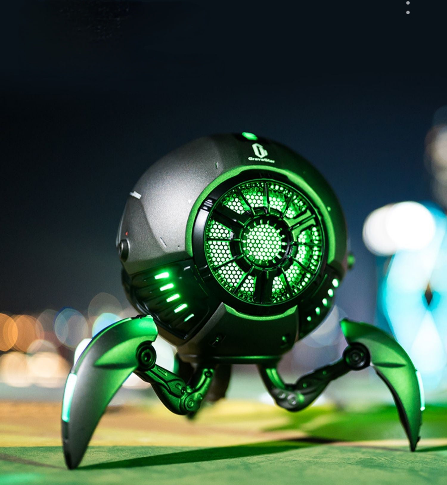 Gravastar G1 Pro – Cyberpunk Mecha Bluetooth Speaker Veyra Imports