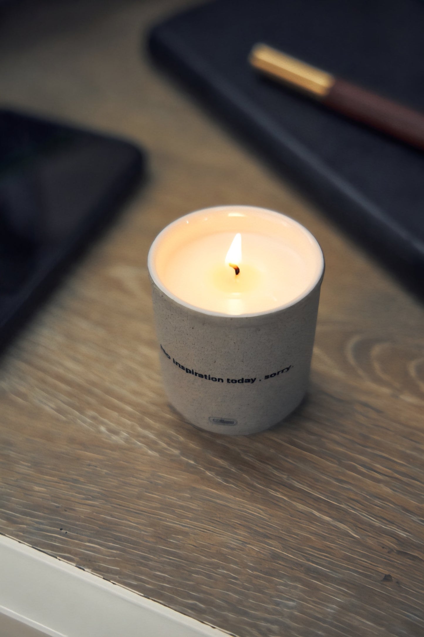 Take Away Ceramic Scented Candle – Café-Inspired Gift Edition Veyra