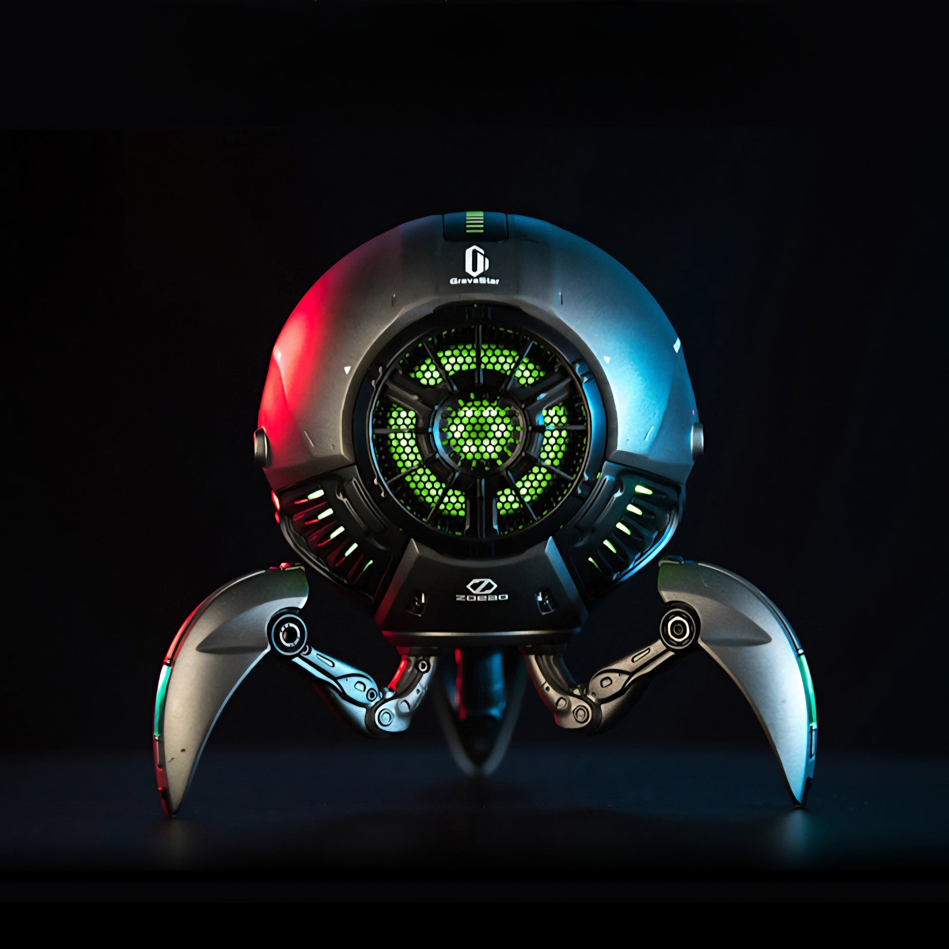 Gravastar G1 Pro – Cyberpunk Mecha Bluetooth Speaker Veyra Imports