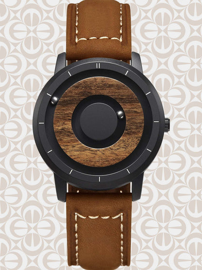 EUTOUR Magnetic Wooden Watch Veyra Imports