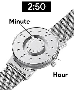 EUTOUR Magnetic Wooden Watch Veyra Imports