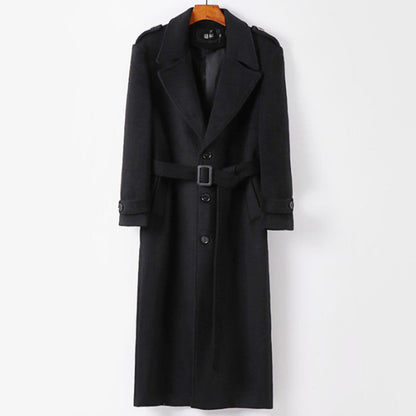 Nordic Wool Long Coat – Classic Winter Edition Veyra